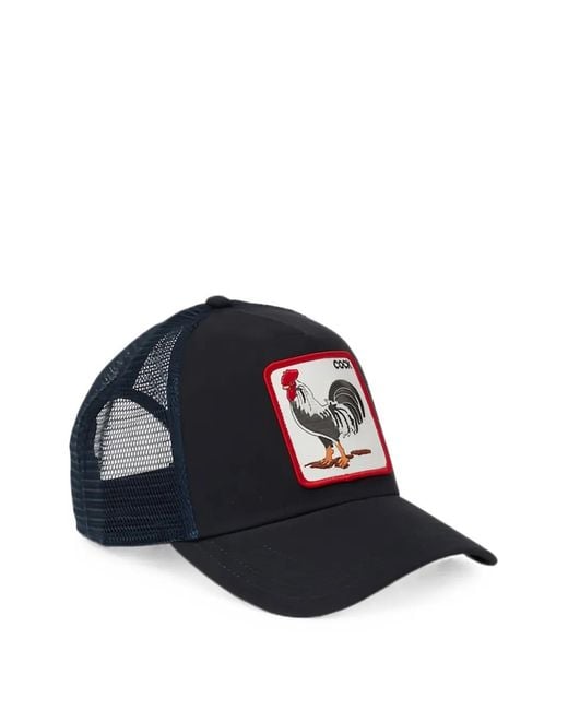 Goorin Bros Blue Rooster Trucker Patch Mesh-Panel Cap for men