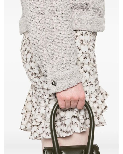 IRO White Pabli Cotton Jacket