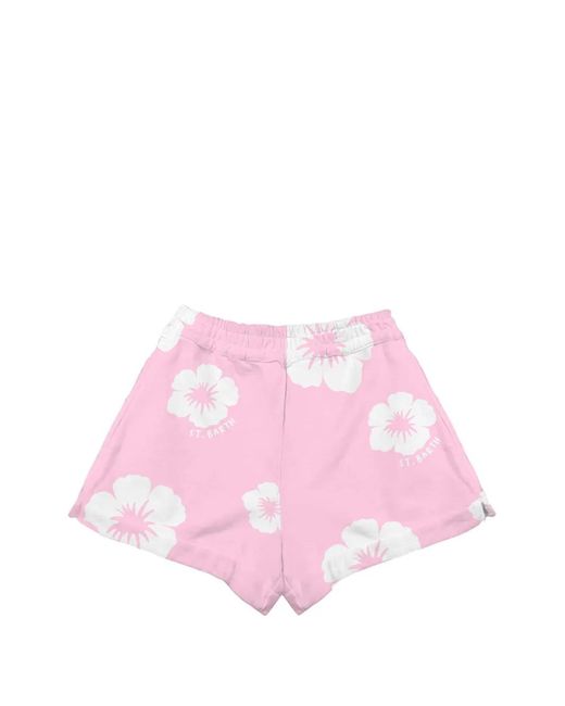 Mc2 Saint Barth Pink Cate Shorts