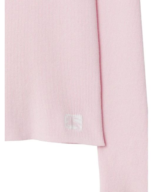 Jersey con parche Equestrian Knight Burberry de color Pink