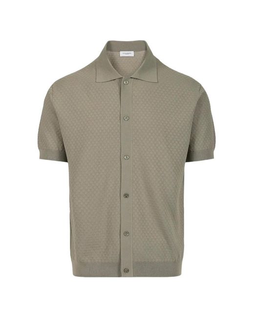 Paolo Pecora Gray Cotton Shirt for men