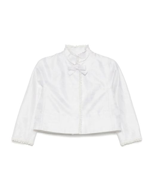Shiatzy Chen ジャカード ジャケット White