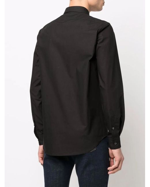 DIESEL Black S-Ben-Cl Cotton Shirt for men