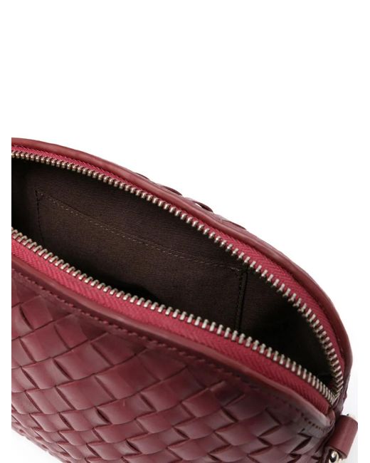 Dragon Diffusion Red Chunky Fellini Leather Crossbody Bag