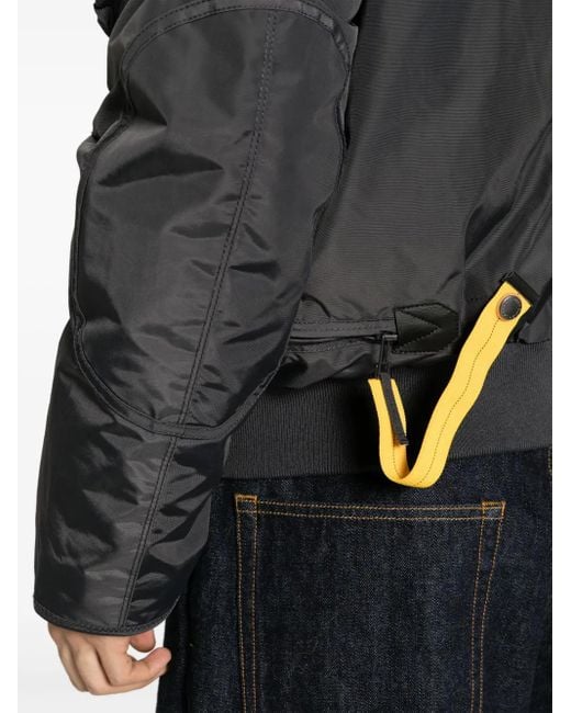 Parajumpers Gray Gobi Padded Hooded Jacket for men