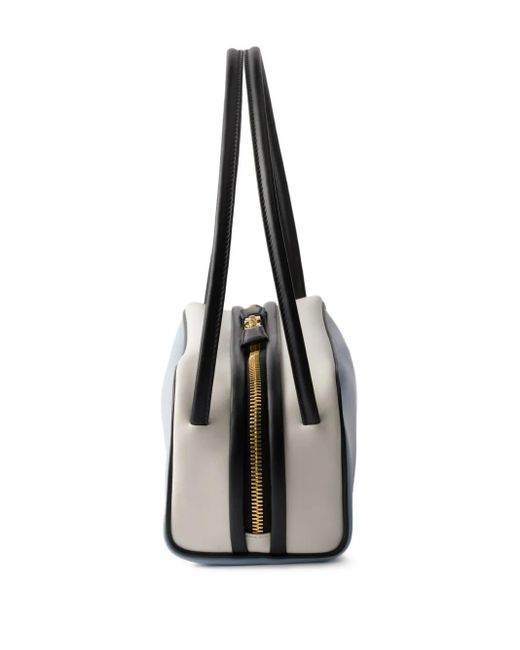 Prada Blue Swing Leather Shoulder Bag