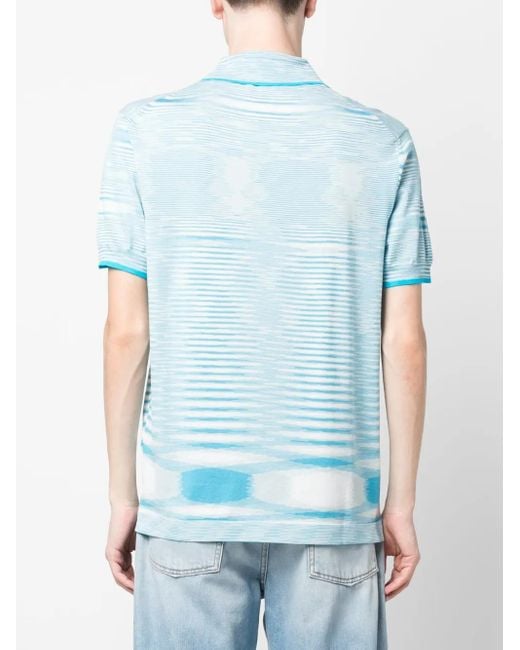 Polo di Missoni in Blue da Uomo