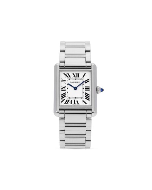 Cartier White 2024 Unworn Tank Must 34Mm