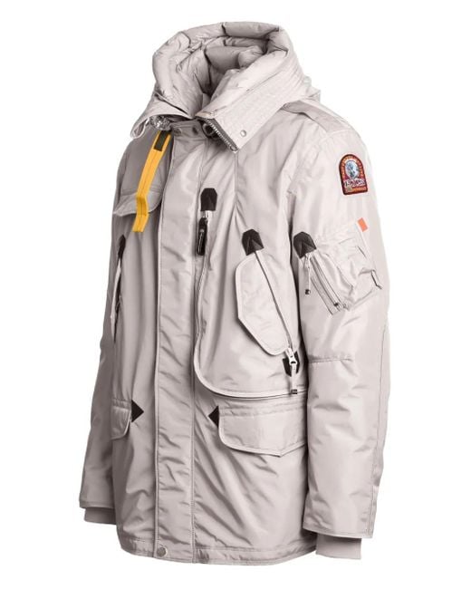Parajumpers Gray Right Hand Hooded Jacket for men