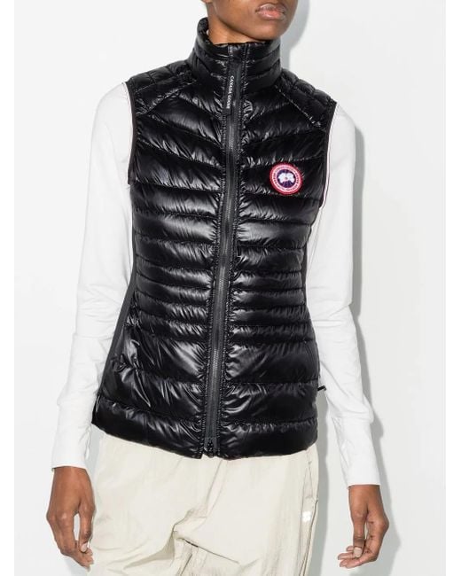 Canada Goose Black Hybridge Lite Tech Quilted Gilet