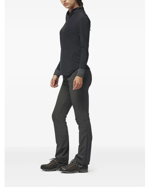 Lamunt Black Virgin Wool-Blend T-Shirt