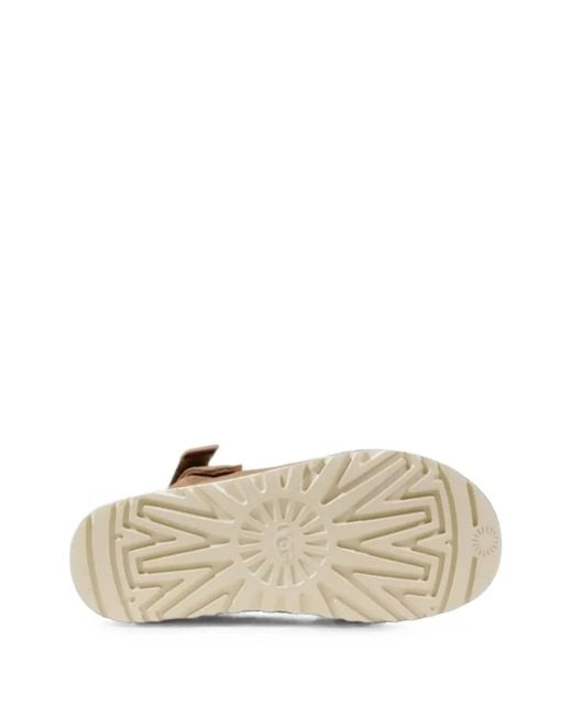 Ugg Brown Classic Touch-Strap Clogs