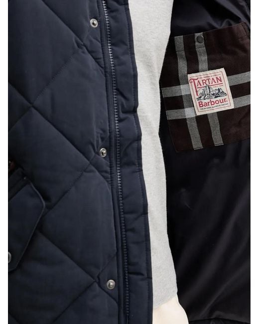 Plumífero Con Cremallera Barbour de hombre de color Blue