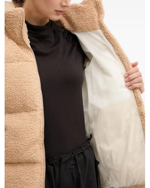 Columbia Natural Embroidered-Logo Padded Jacket