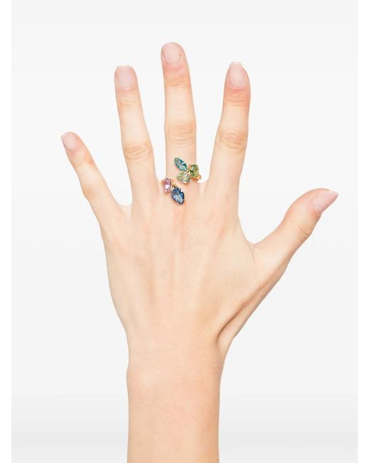 Swarovski Blue Gema Cocktail Ring