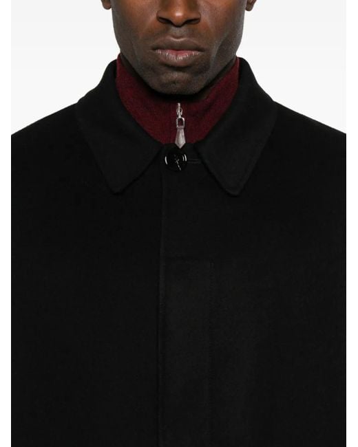 Abrigo con botones Lardini de hombre de color Black