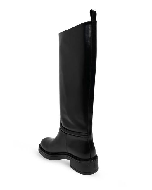 Stuart Weitzman Black Celia Stiefel