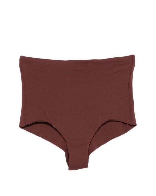 Patrizia Pepe Red Stretch-Jersey Briefs