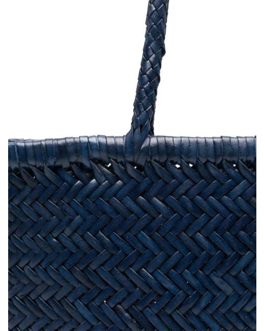 Dragon Diffusion Blue Große Bamboo Triple Jump Tote Bag