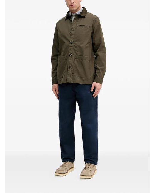 Barbour Blue Logo Trousers for men