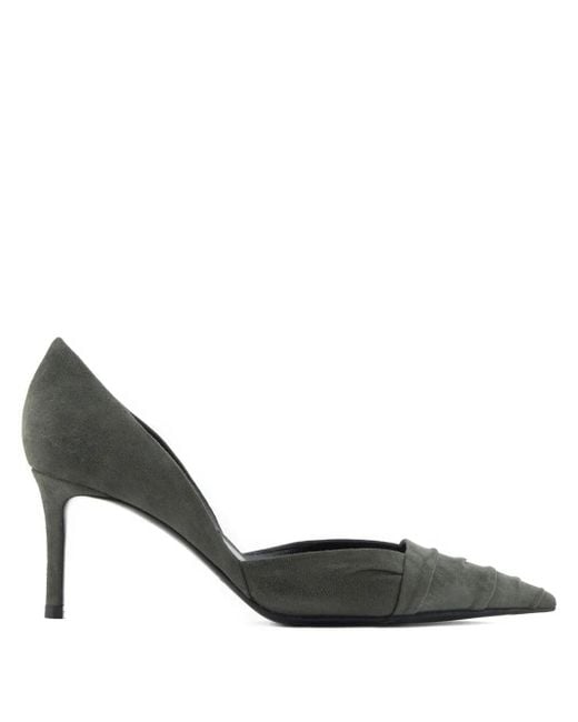 Giorgio Armani Metallic 70Mm Pointed-Toe Pumps