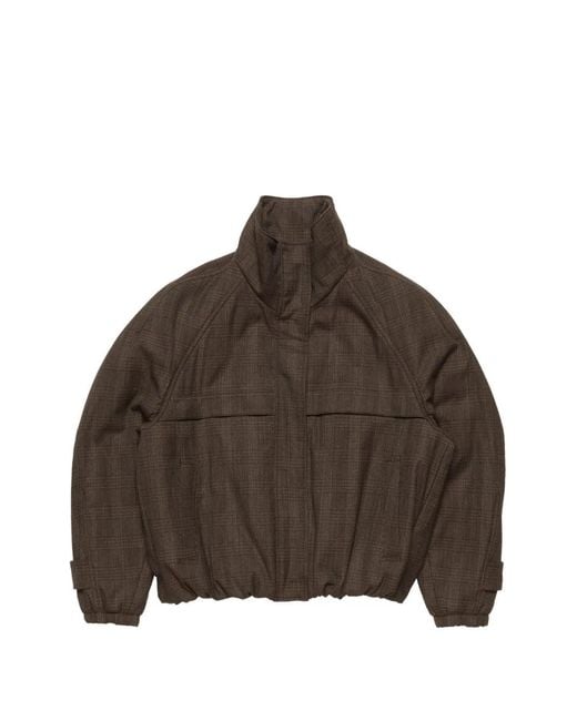 Acne Wollen Jack in het Brown