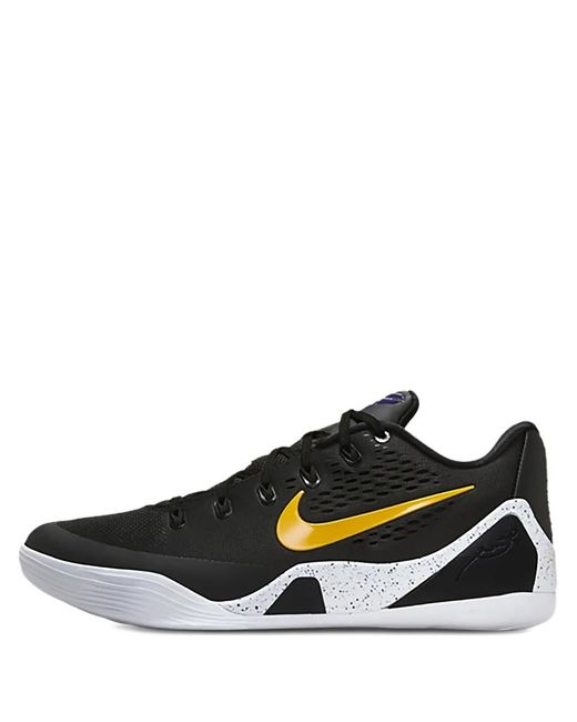 Nike White Kobe Ix Elite Lace-Up Fastening Sneakers for men