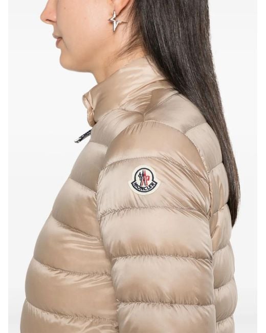 Moncler Lans Donsjack in het Natural
