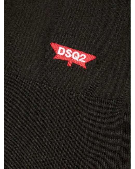 Jersey Liso DSquared² de hombre de color Black