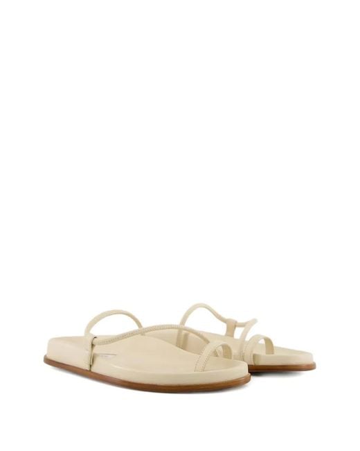 Emme Parsons White Bari Sandals