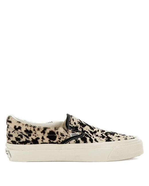 Vans Natural Pony Hair Cowhide Trainers