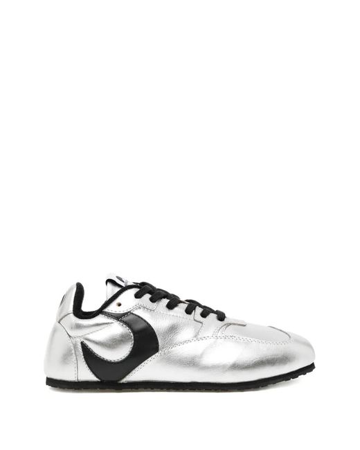 MARINE SERRE White Baskets Ms Rise Iii
