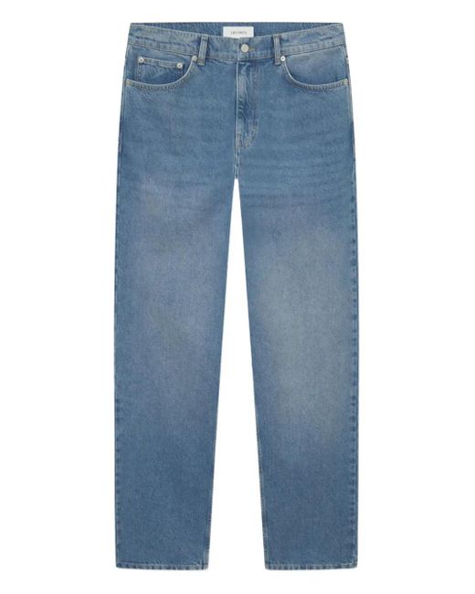 Jean Cigarette À Effet Délavé Les Deux pour homme en coloris Blue