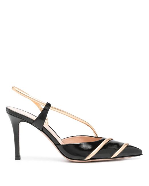 Gianvito Rossi 85 Mm Slingback Pumps in het Black