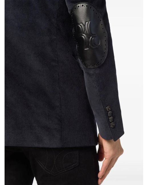 Billionaire Blue Velvet Blazer for men