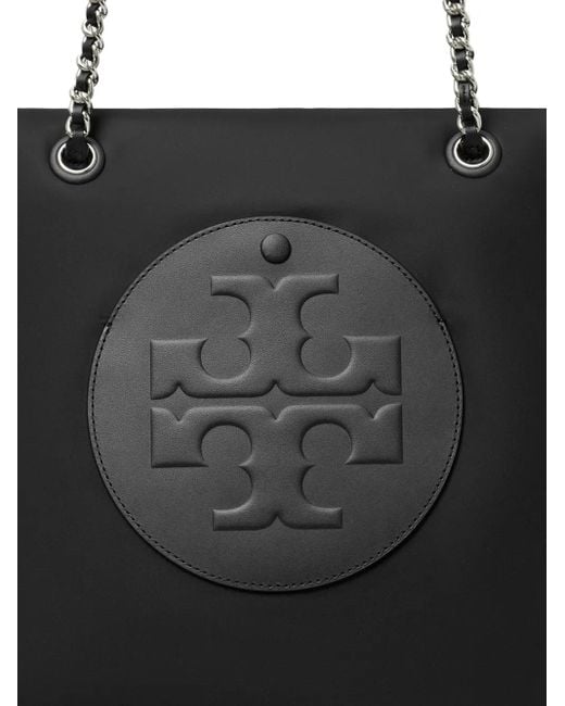 Tory Burch Black Große Ella Handtasche