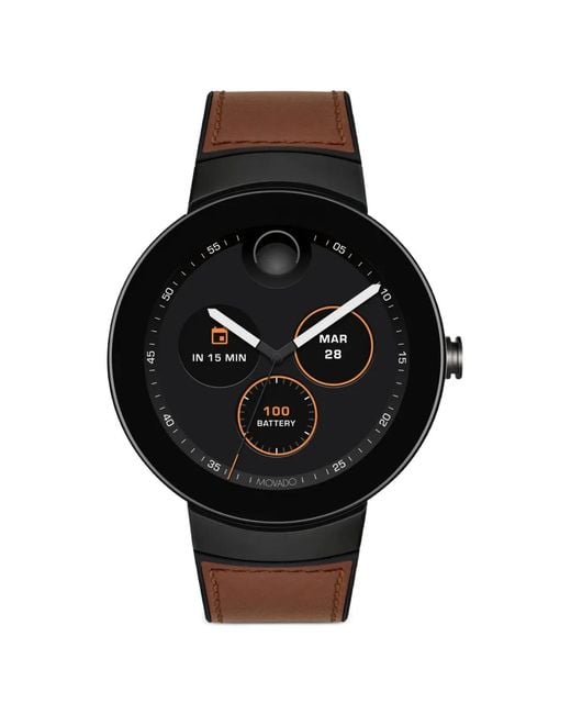 Movado Black Connect Museum 42Mm Watch