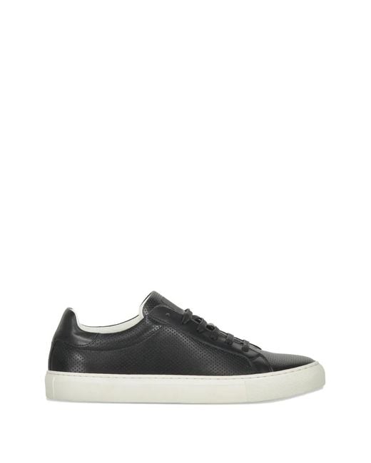 Paul & Shark White Lace-Up Leather Sneakers for men