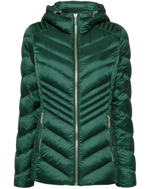 MICHAEL Michael Kors Green Packable Puffer Jacket