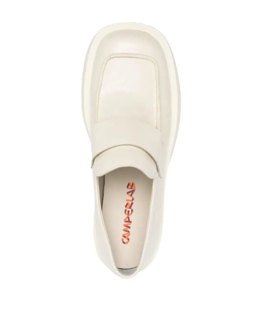 CAMPERLAB White Mil 1978 Leather Loafers