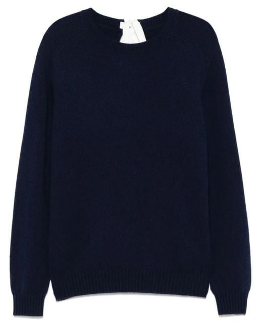 Carven Blue Cashmere Sweater