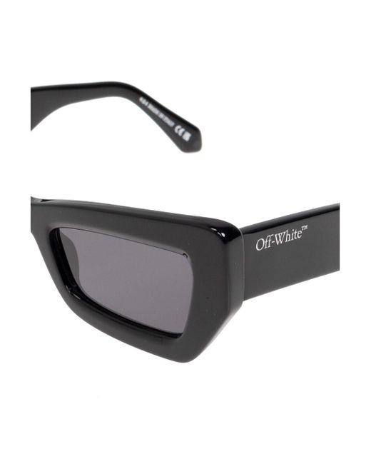 Off-White c/o Virgil Abloh Gray Aurora Sunglasses