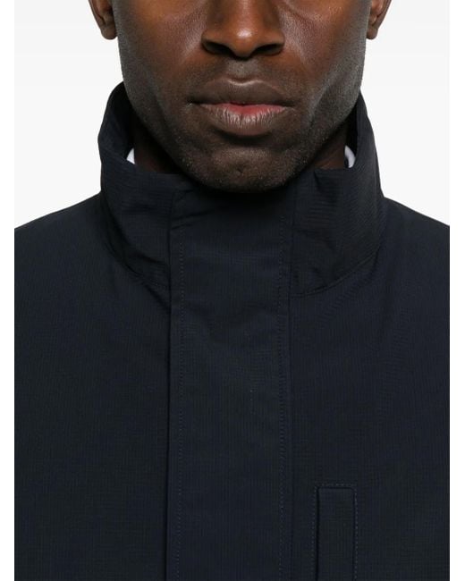 Emporio Armani Emporio Armani Kapsel Nylon Blouson Jacke in Blue für Herren
