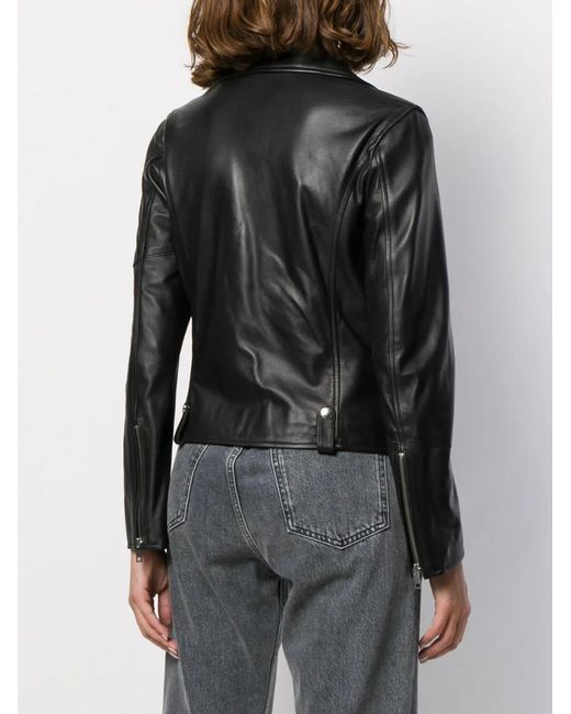 DIESEL Black L-Lyfa Biker Jacket