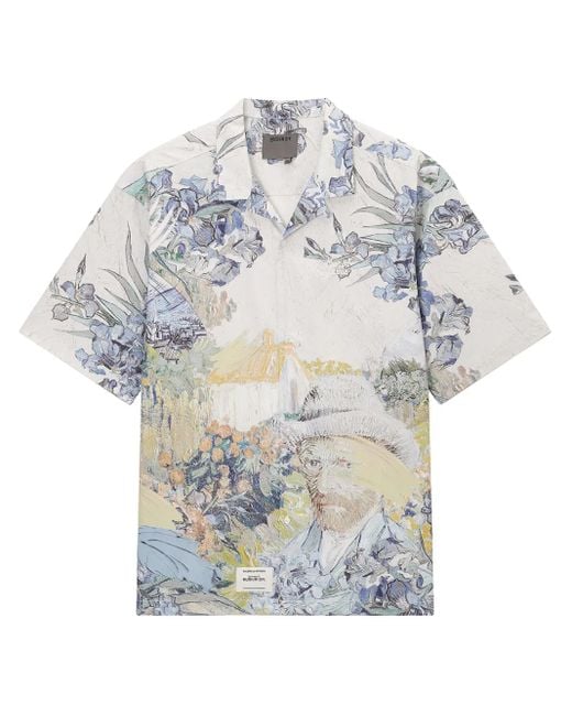 メンズ Musium Div. コットン シャツ White
