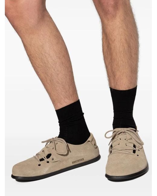 Birkenstock Brown Montana Lace-Up Sneakers for men