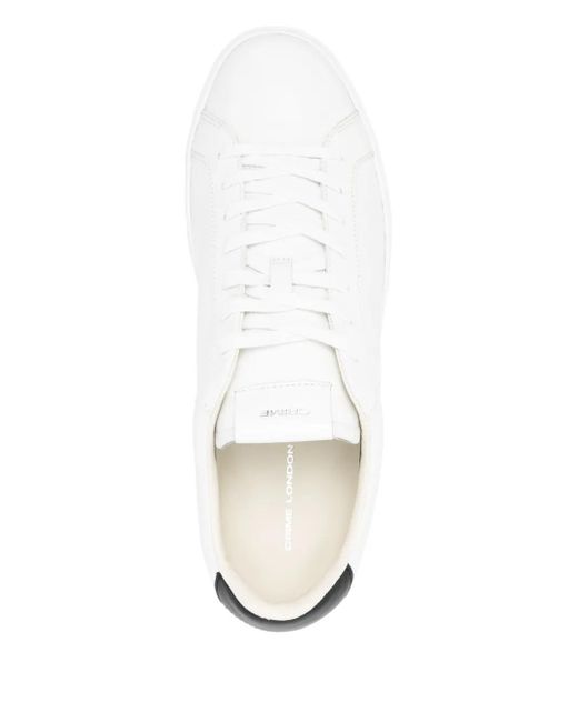 Crime London White Extralight Sneakers for men