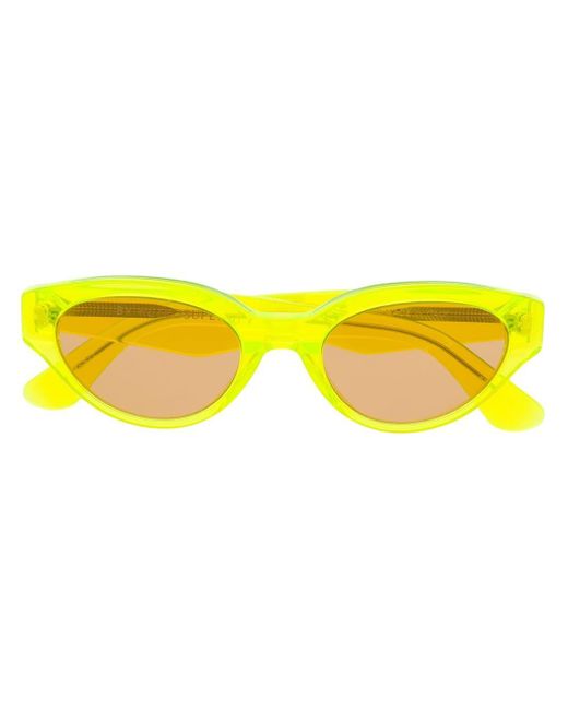 Retrosuperfuture Yellow Drew Sunglasses