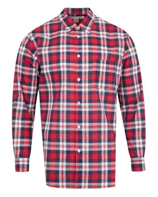 Comme des Garçons Overhemd Met Lange Mouwen in het Red voor heren