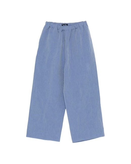Sofie D'Hoore Broek Met Trekkoordtaille in het Blue